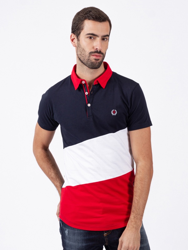 POLO SMK TRICOLOR