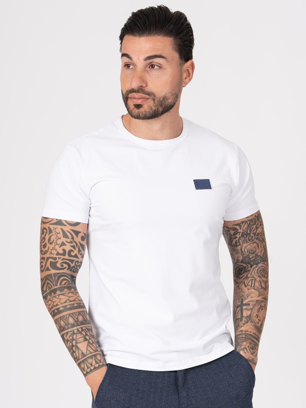 T-SHIRT SMK CHAPA MARINHO