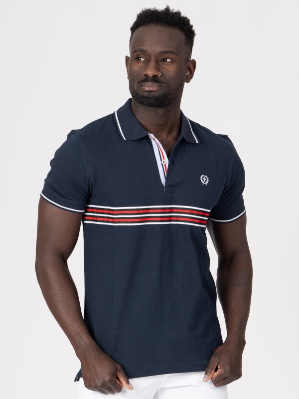 POLO SMK MARINHO RISCA