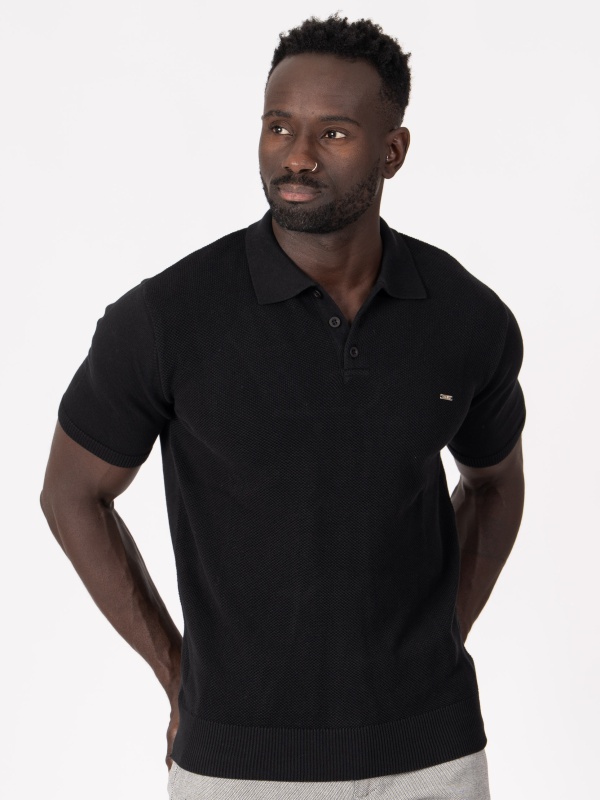 POLO SMK DENIM PRETO