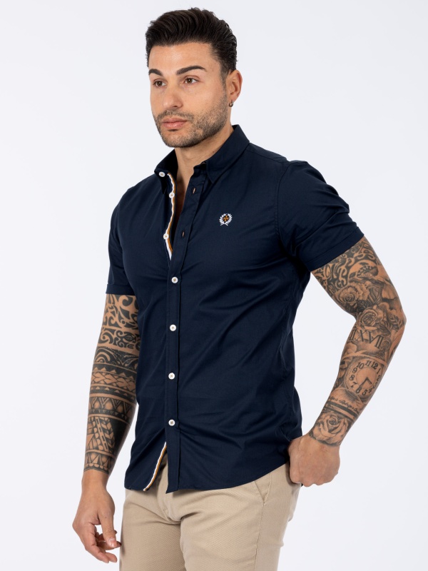 CAMISA SMK MARINHO M/C