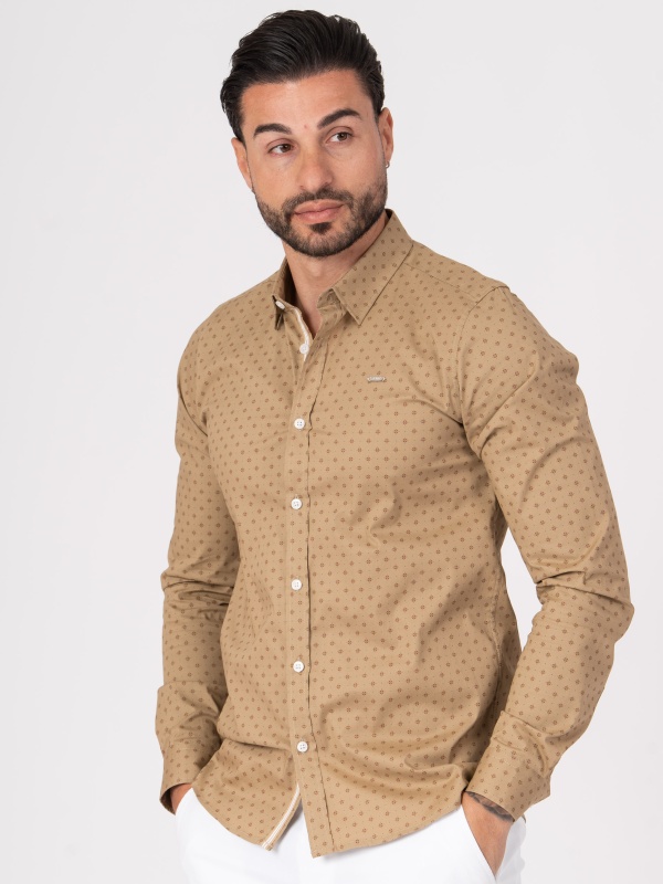 CAMISA SMK PADRAO BEGE