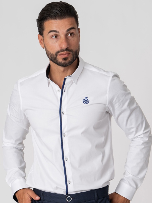 CAMISA SMK BRANCA AZULAO