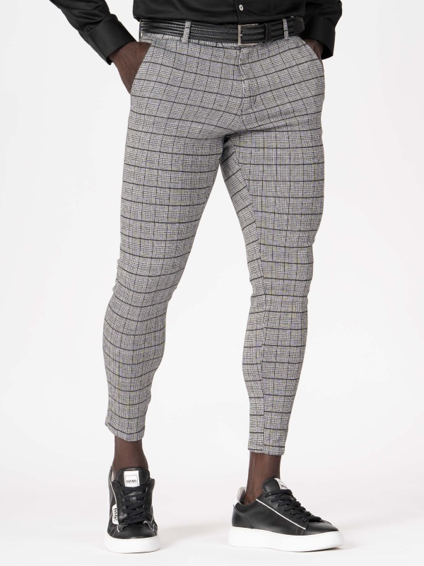 CALÇA SMK QUADRICULADO