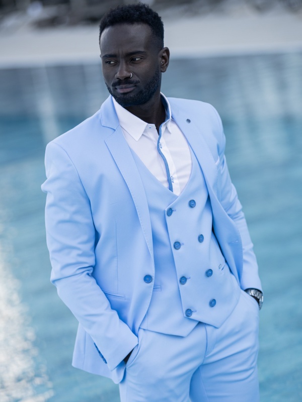 BLAZER SMK AZUL CLARO