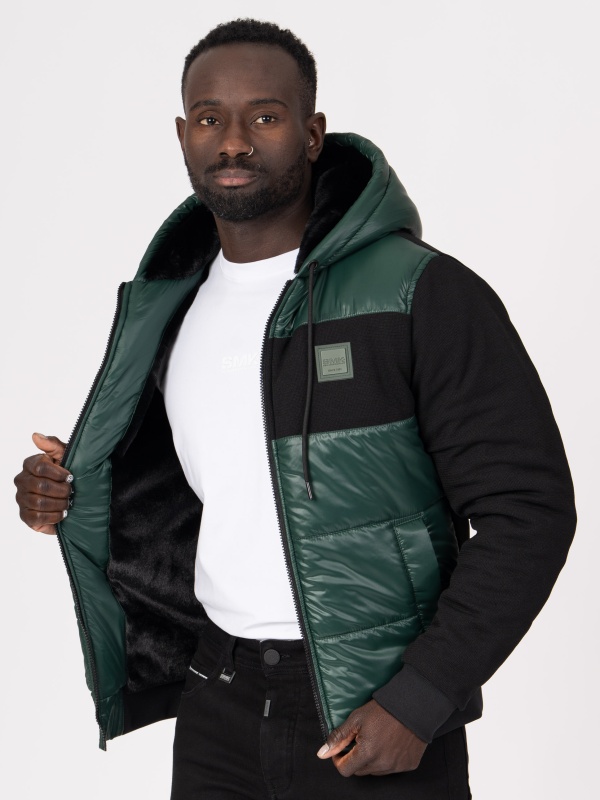 CASACO SMK VERDE PRETO