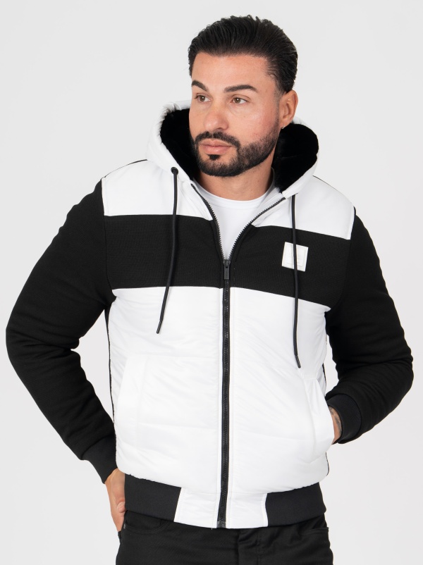 CASACO SMK BRANCO PRETO